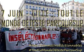 7 juin 2018 - Lille - Contre Parcoursup