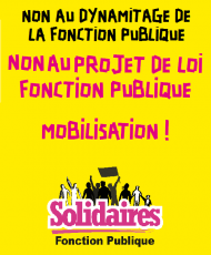 affiche-Solidaires-Non-au-projet-de-loi-Fonction-publique