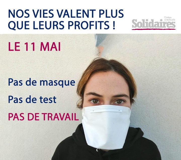 nos vies valent plus que leurs profits
