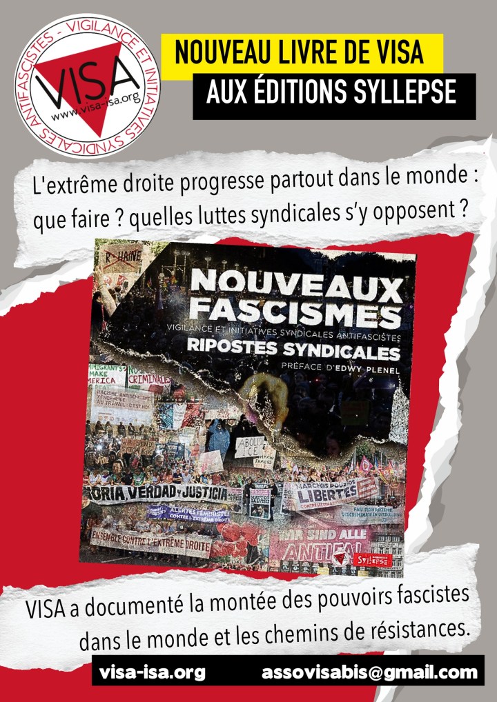 présentation du livre de VISA "Nouveaux syndicalisme - Ripostes syndicales" (page 01)
